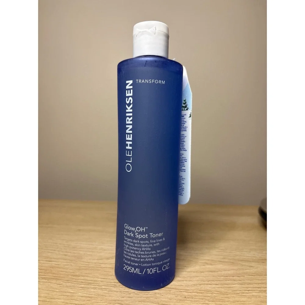 Ole Henriksen Glow2OH Dark Spot Toner Jumbo 10oz 295mL AHA Glycolic Lactic Acid